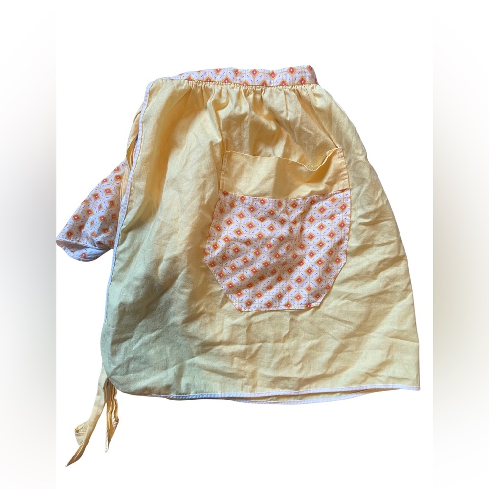 Handmade reversible waist apron